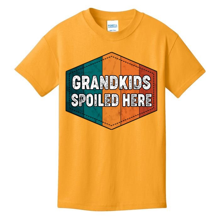 Grandkids Spoiled Here Kids T-Shirt