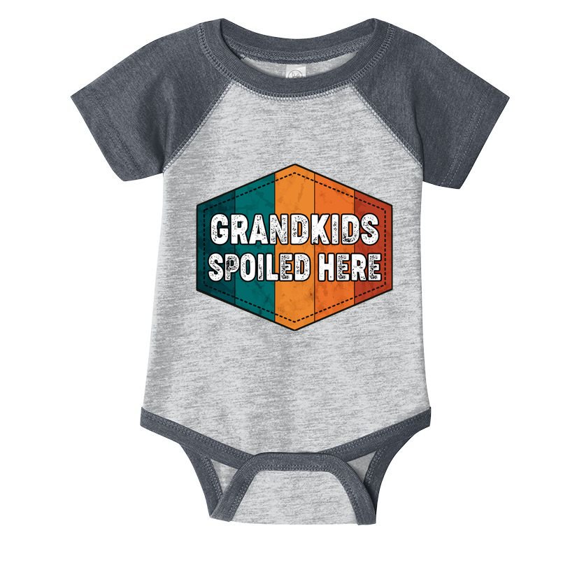 Grandkids Spoiled Here Infant Baby Jersey Bodysuit