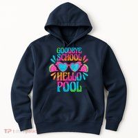 Goodbye School Hello Pool Watermelon Last Day Of School Hoodie
