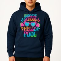 Goodbye School Hello Pool Watermelon Last Day Of School Hoodie