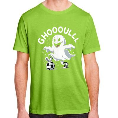 Ghost Soccer Halloween Gift Adult ChromaSoft Performance T-Shirt