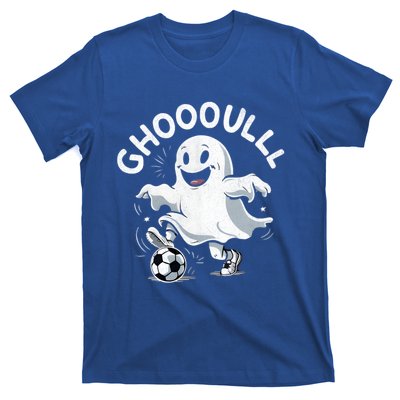 Ghost Soccer Halloween Gift T-Shirt