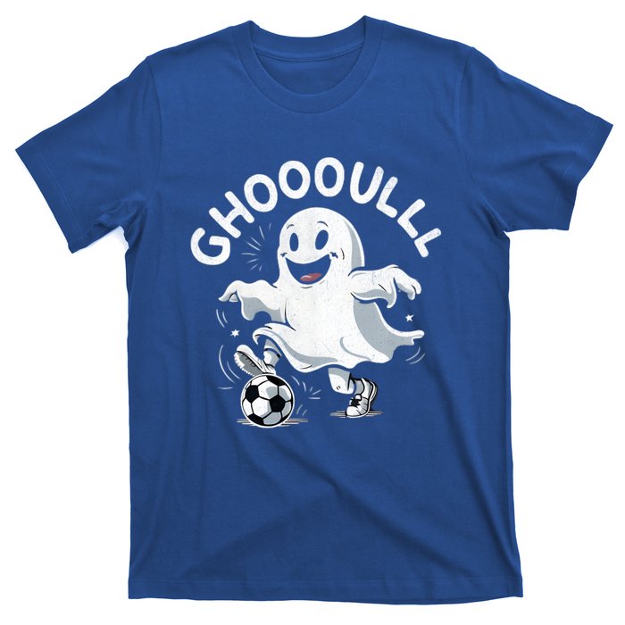 Ghost Soccer Halloween Gift T-Shirt