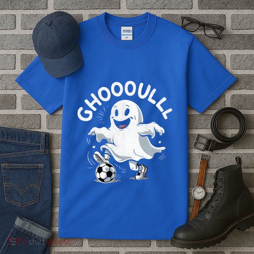 Ghost Soccer Halloween Gift Tall T-Shirt
