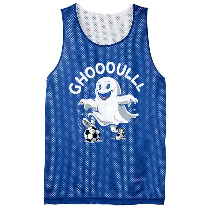 Ghost Soccer Halloween Gift Mesh Reversible Basketball Jersey Tank