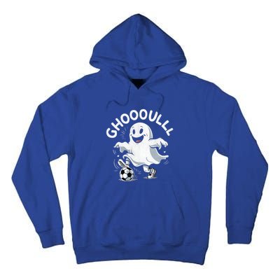 Ghost Soccer Halloween Gift Tall Hoodie