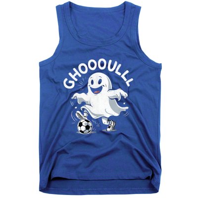 Ghost Soccer Halloween Gift Tank Top