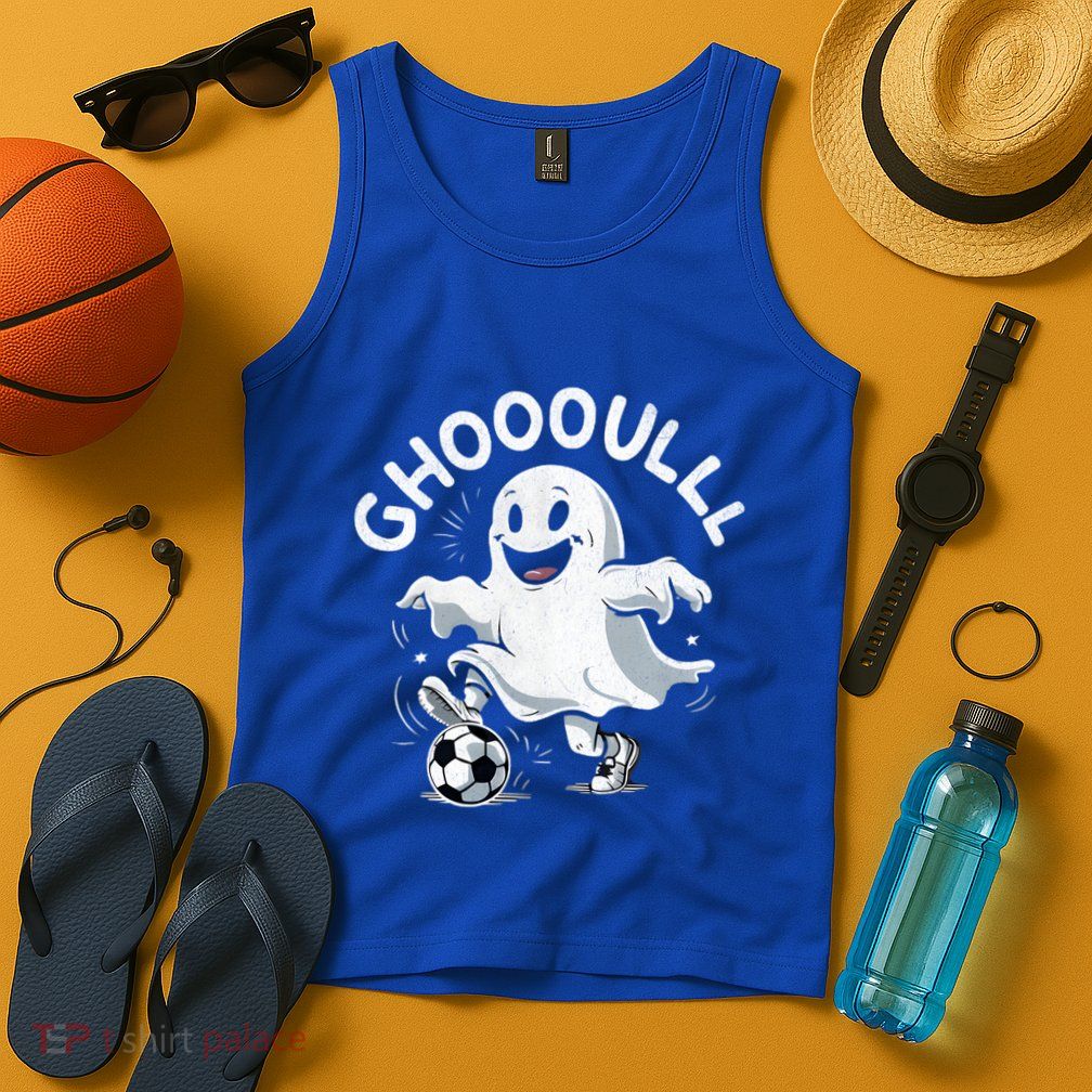 Ghost Soccer Halloween Gift Tank Top