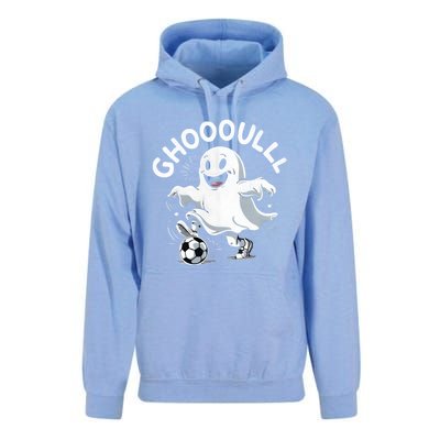 Ghost Soccer Halloween Gift Unisex Surf Hoodie