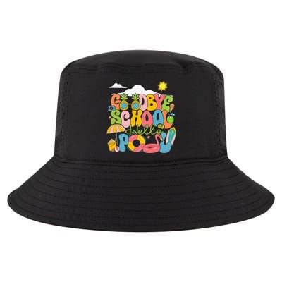Goodbye School Hello Pool Schools Out For Summer Costume Cool Comfort Performance Bucket Hat