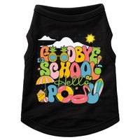 Goodbye School Hello Pool Schools Out For Summer Costume Doggie Tank