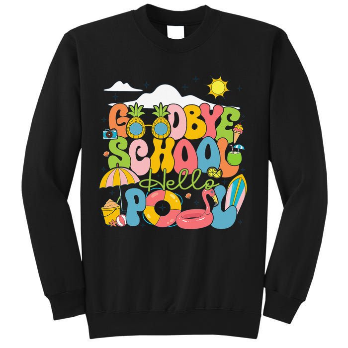 Goodbye School Hello Pool Schools Out For Summer Costume Sweatshirt