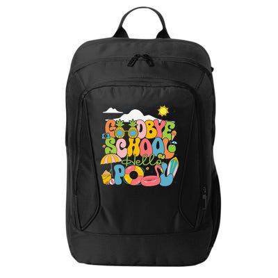 Goodbye School Hello Pool Schools Out For Summer Costume City Backpack