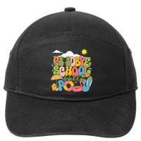Goodbye School Hello Pool Schools Out For Summer Costume 7-Panel Snapback Hat