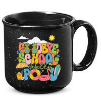 Goodbye School Hello Pool Schools Out For Summer Costume 15oz Campfire Ceramic Mug