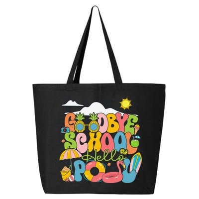 Goodbye School Hello Pool Schools Out For Summer Costume 25L Jumbo Tote