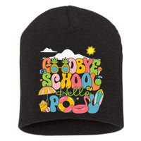 Goodbye School Hello Pool Schools Out For Summer Costume Short Acrylic Beanie