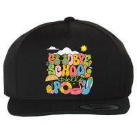 Goodbye School Hello Pool Schools Out For Summer Costume Wool Snapback Cap