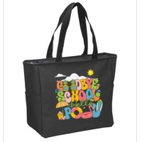 Goodbye School Hello Pool Schools Out For Summer Costume Zip Tote Bag