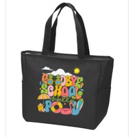 Goodbye School Hello Pool Schools Out For Summer Costume Zip Tote Bag