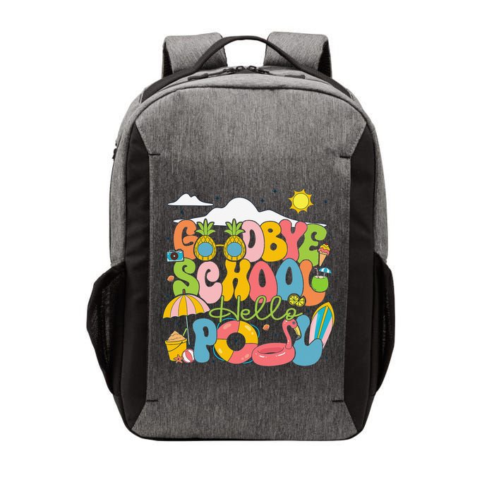 Goodbye School Hello Pool Schools Out For Summer Costume Vector Backpack