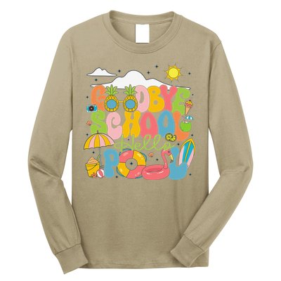 Goodbye School Hello Pool Schools Out For Summer Costume Long Sleeve Shirt