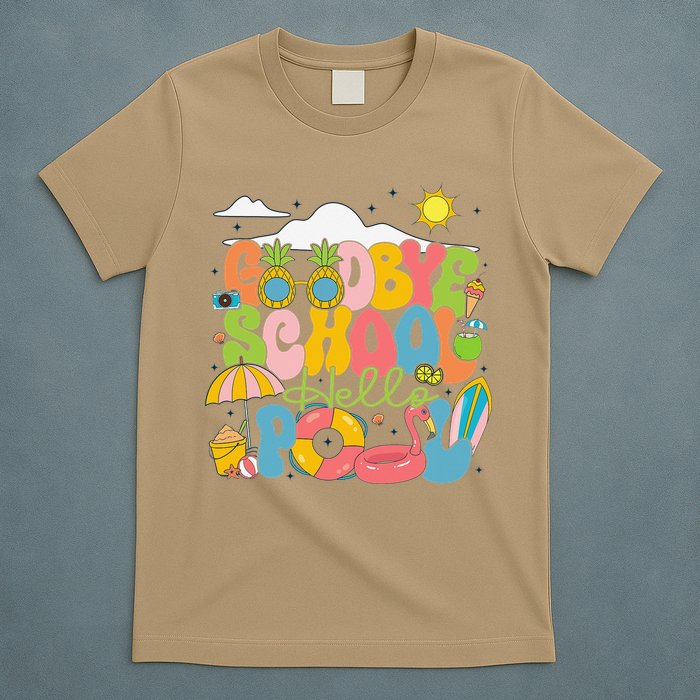 Goodbye School Hello Pool Schools Out For Summer Costume T-Shirt