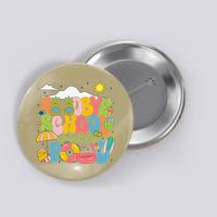 Goodbye School Hello Pool Schools Out For Summer Costume Button