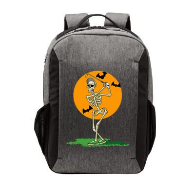 Golfing Skeleton Halloween Golf Halloween Golfer Vector Backpack