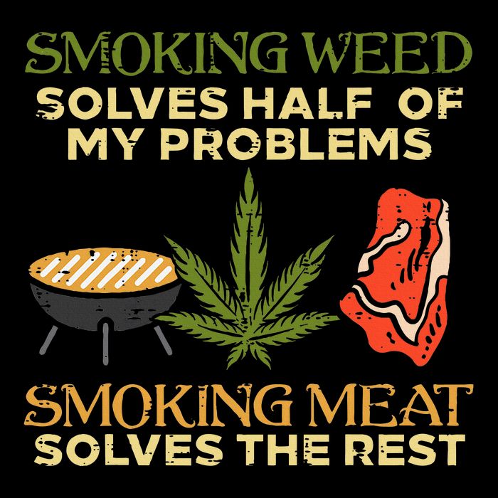 Grilling Solves Half Problems Meat Funny Bbq Barbecue Flat Bill Trucker Hat