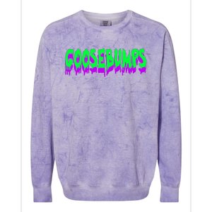 Goosebumps Spooky Halloween Colorblast Crewneck Sweatshirt