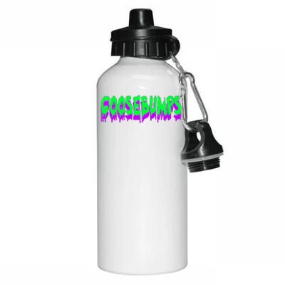 Goosebumps Spooky Halloween Aluminum Water Bottle 