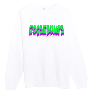 Goosebumps Spooky Halloween Premium Crewneck Sweatshirt