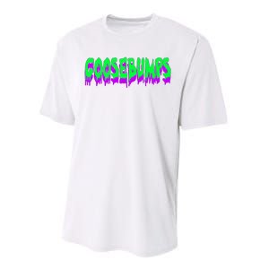 Goosebumps Spooky Halloween Performance Sprint T-Shirt