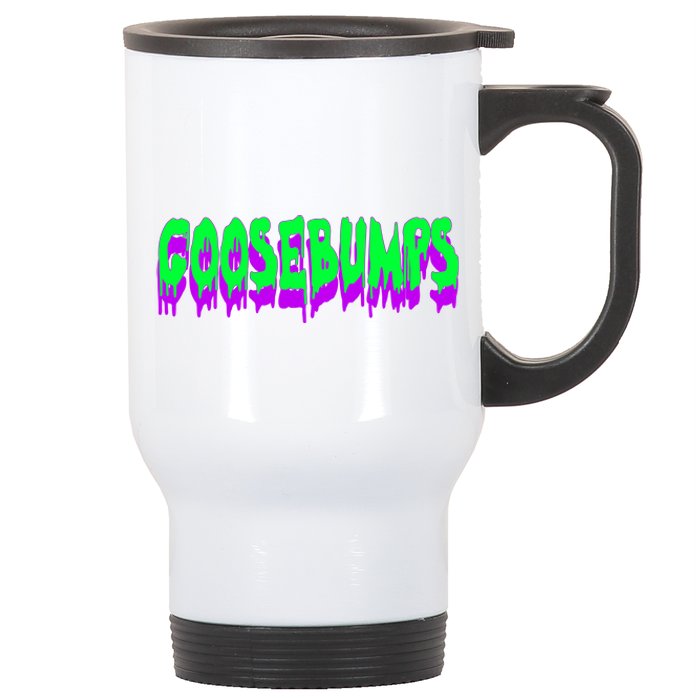 Goosebumps Spooky Halloween Stainless Steel Travel Mug