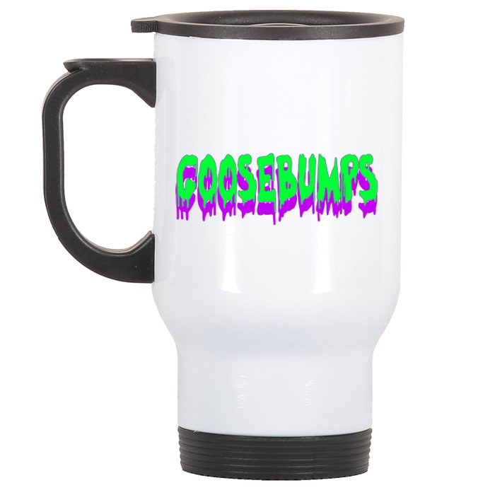 Goosebumps Spooky Halloween Stainless Steel Travel Mug