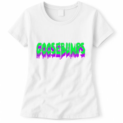 Goosebumps Spooky Halloween Womens T-Shirt