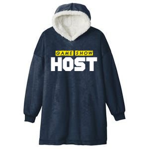 Game Show Host Quiz Games Trivia Night Gift Hooded Wearable Blanket