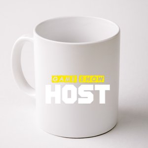 Game Show Host Quiz Games Trivia Night Gift Coffee Mug