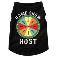 Game Show Host Trivia Board Game Night Questions Vintage Doggie Tank