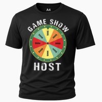Game Show Host Trivia Board Game Night Questions Vintage Performance Shirt