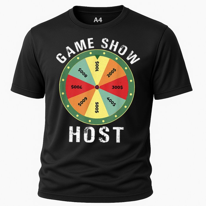 Game Show Host Trivia Board Game Night Questions Vintage Performance Shirt