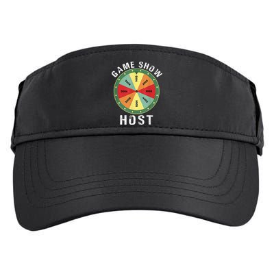 Game Show Host Trivia Board Game Night Questions Vintage Adult Drive Performance Visor