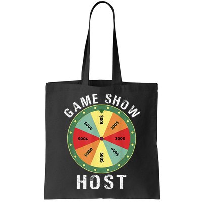 Game Show Host Trivia Board Game Night Questions Vintage Bag