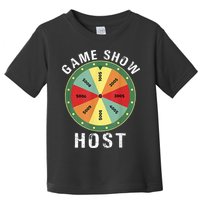Game Show Host Trivia Board Game Night Questions Vintage Toddler T-Shirt