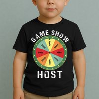 Game Show Host Trivia Board Game Night Questions Vintage Toddler T-Shirt
