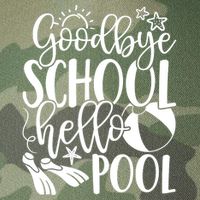 Goodbye School Hello Pool Summer Last Day Of School Legacy Tie Dye Trucker Hat