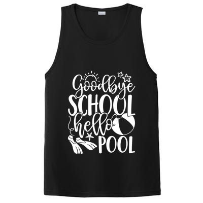 Goodbye School Hello Pool Summer Last Day Of School PosiCharge Competitor Tank