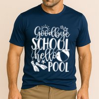 Goodbye School Hello Pool Summer Last Day Of School Performance Shirt