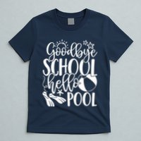 Goodbye School Hello Pool Summer Last Day Of School T-Shirt